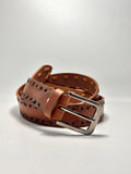 Whipstitch Leather Belt
